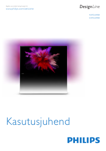 Kasutusjuhend Philips 55PDL8908S LED-teler