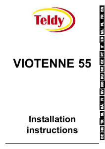 Bruksanvisning TechniSat Viotenne 55 Parabolantenne