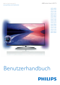 Bedienungsanleitung Philips 55PFL6678K LED fernseher