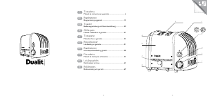 Manual Dualit Classic Torradeira