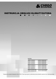 Instrukcja CHIGO KF(R)-23GW/X Klimatyzator