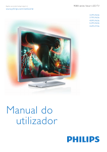 Manual Philips 9000 Series 32PFL9606K Televisor LED