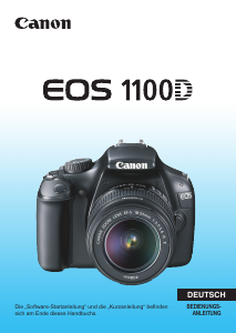 Bedienungsanleitung Canon EOS 1100D Digitalkamera