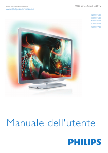 Manuale Philips 9000 Series 52PFL9606H LED televisore