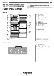 Bedienungsanleitung Whirlpool WT70I 831 X Kühl-gefrierkombination