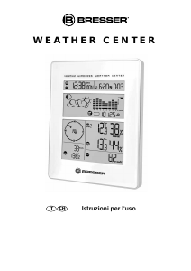 Manuale Bresser 7002500 WeatherCentre Stazione meteorologica