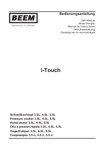 Mode d’emploi Beem i-Touch Autocuiseur