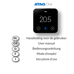 Bedienungsanleitung ATAG One Thermostat
