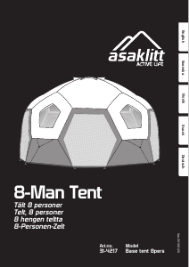 Manual Asaklitt 31-4217 Tent