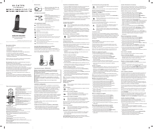 Manual de uso Alcatel Sigma 110 Duo Teléfono inalámbrico