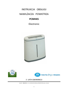 Instrukcja AirTek PCMH45 Nawilżacz