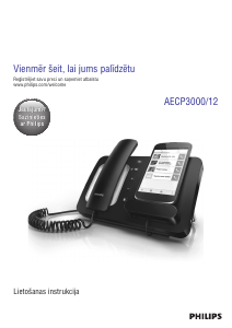 Rokasgrāmata Philips AECP3000 Tālrunis