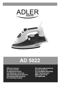 Handleiding Adler AD 5022 Strijkijzer