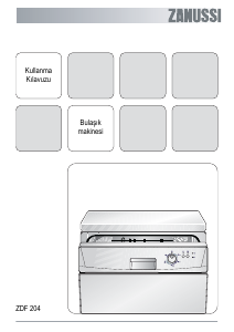 Kullanım kılavuzu Zanussi ZDF204 Bulaşık makinesi