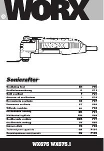 Handleiding Worx WX675 Multitool