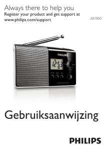 Handleiding Philips AE1850 Radio