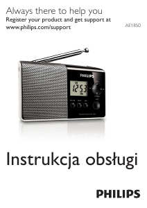 Instrukcja Philips AE1850 Radio
