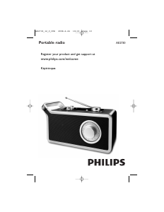 Käyttöohje Philips AE2730 Radio