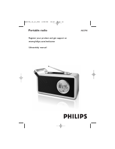 Manuál Philips AE2790 Vysílačka