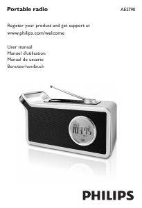 Manual de uso Philips AE2790 Radio