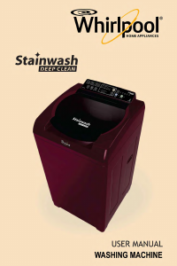 Handleiding Whirlpool Stainwash Deep Clean 7.2 Wasmachine