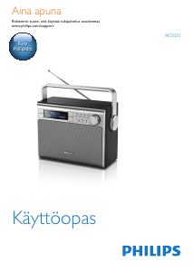 Käyttöohje Philips AE5020B Radio