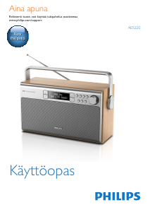 Käyttöohje Philips AE5220 Radio