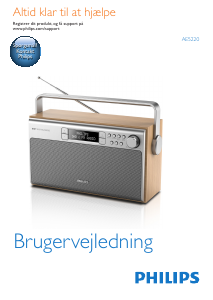 Brugsanvisning Philips AE5220B Radio