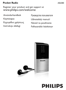 Käyttöohje Philips AE6580 Radio