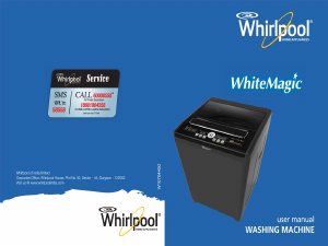 Handleiding Whirlpool Whitemagic Royale 6.2 Wasmachine