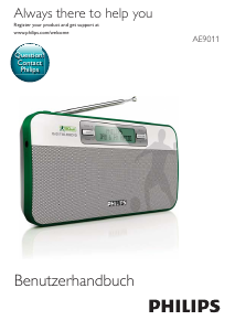 Bedienungsanleitung Philips AE9011 Radio