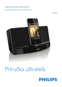 Návod Philips AD295 Dokovacia stanica na mobilné zariadenie