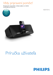 Návod Philips AD315 Dokovacia stanica na mobilné zariadenie