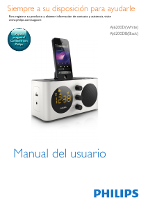 Manual de uso Philips AJ6200D Docking station