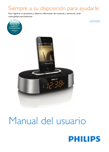 Manual de uso Philips AJ7030D Docking station