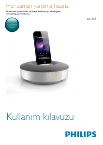 Kullanım kılavuzu Philips DS1155 Hoparlör dok