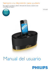 Manual de uso Philips DS1600 Docking station