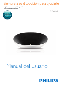 Manual de uso Philips DS3400 Docking station