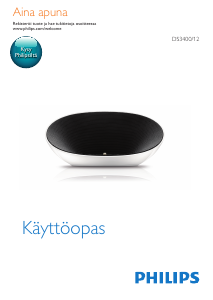 Käyttöohje Philips DS3400 Kaiutintelakka