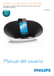 Manual de uso Philips DS3480 Docking station