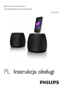 Instrukcja Philips DS6200 Głośnik ze złączem