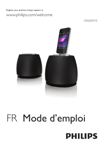 Mode d’emploi Philips DS6200 Station d’accueil