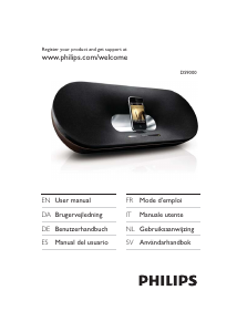 Bruksanvisning Philips DS9000 Dockningshögtalare