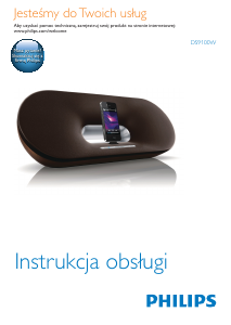 Instrukcja Philips DS9100W AirPlay Primo Głośnik ze złączem