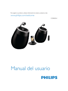 Manual de uso Philips DS9800W Docking station