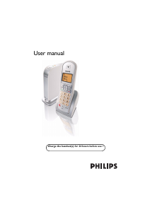 Manual Philips DECT 321 Wireless Phone