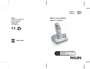 Manuál Philips DECT6270S Bezdrátový telefon