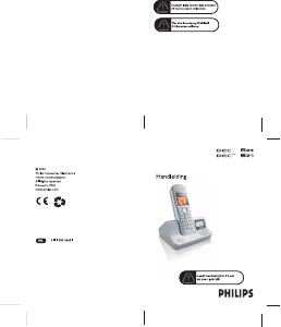 Handleiding Philips DECT6270S Draadloze telefoon