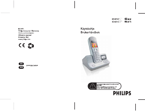 Bruksanvisning Philips DECT6270S Trådløs telefon