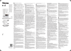 Manual de uso Tristar CM-1238 Máquina de café